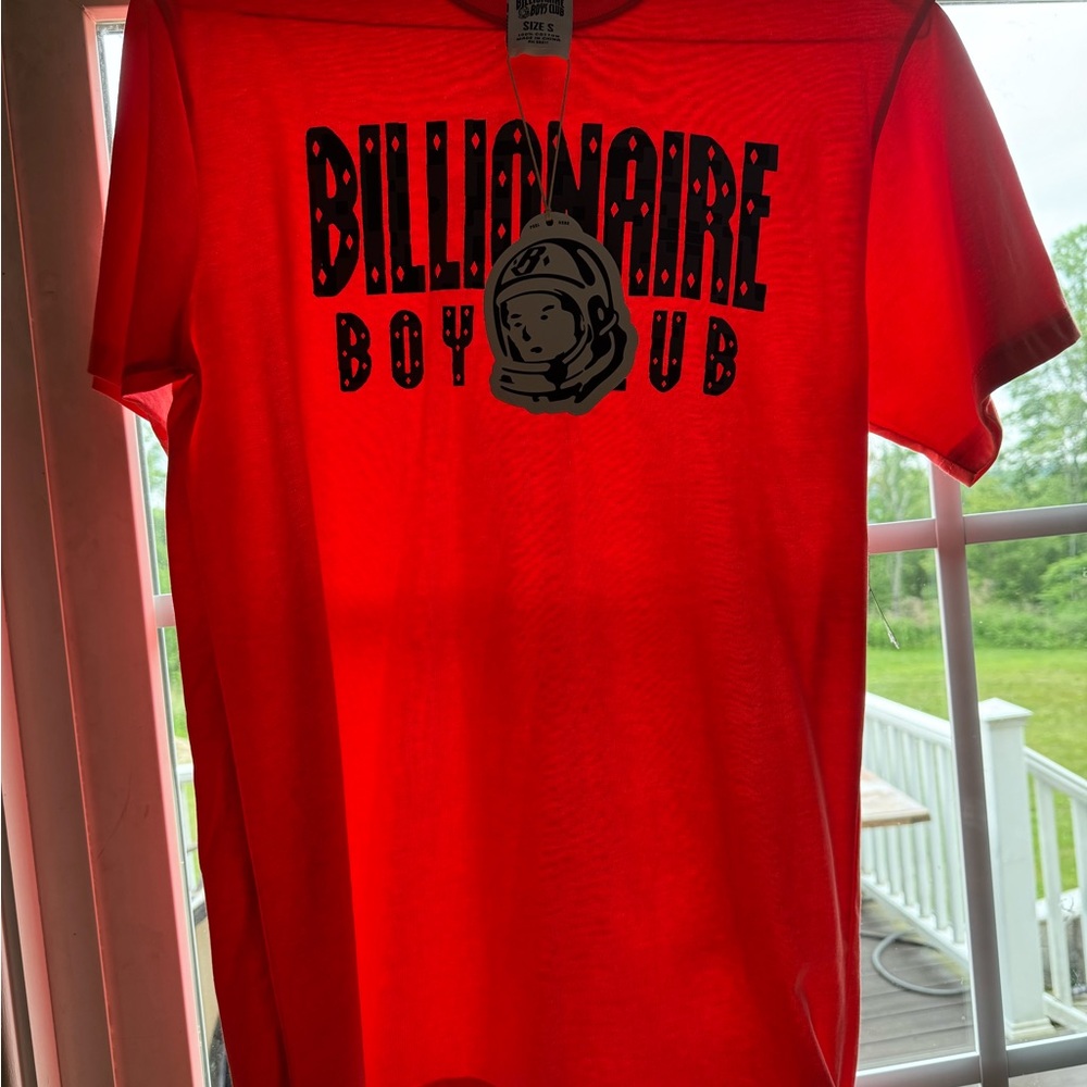 Billionaire Boys Club Red Short Sleeve Tee